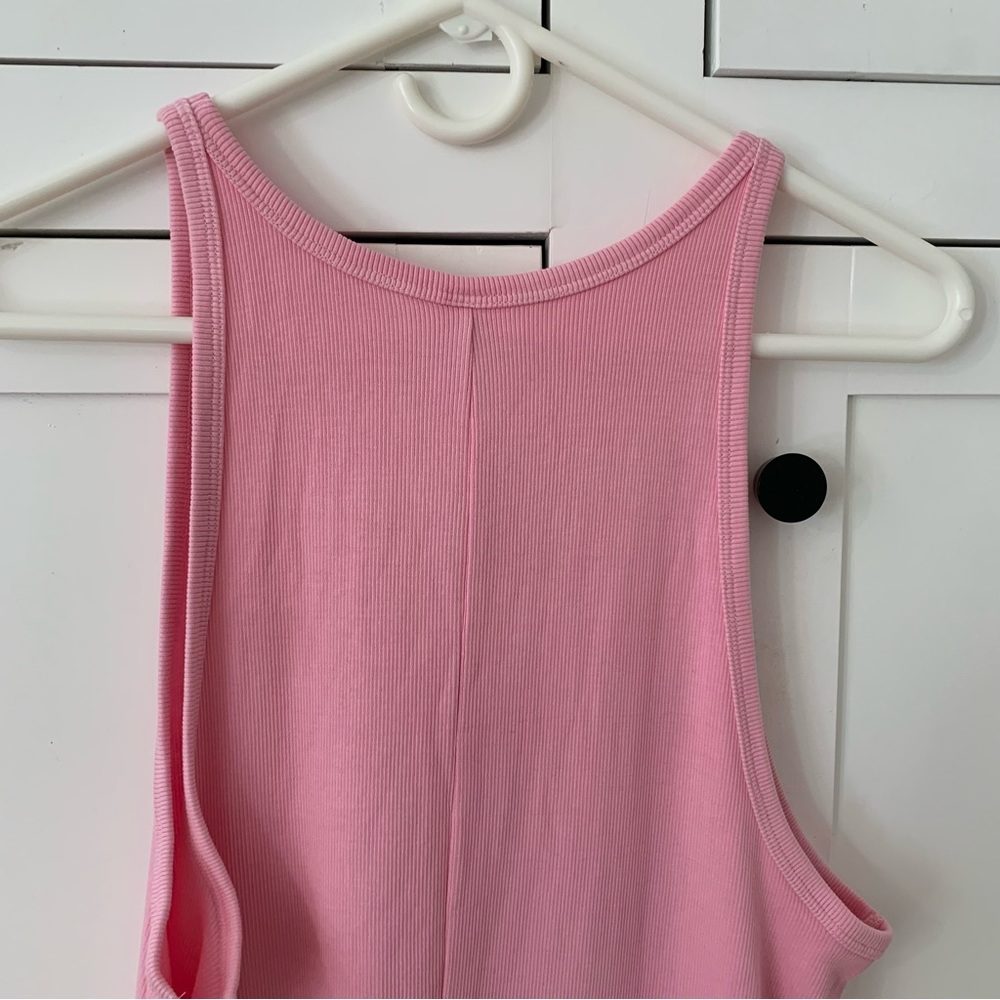 Old Navy Ribbed High Neck Pink/Brown Bodycon Dress Bundle of 2 Size XL - Picture 14 of 16